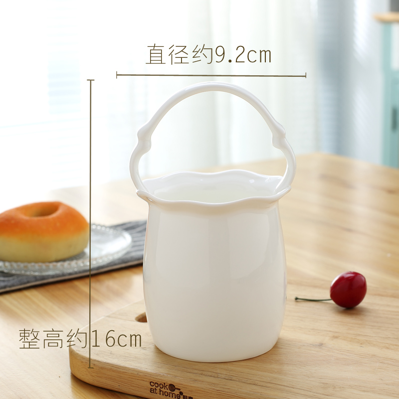Jingdezhen ceramic tableware of Chinese style household ceramics receive a drag spoon towing bracket the receive basket chopsticks vessels