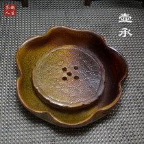 Purple Sand Pot bearing pot cushion Nourishing Pot of Pot Heat Insulation Mat Handmade Dry Bubble Table Tea Pongfu Tea with Tea Trail accessories Coarse Pottery