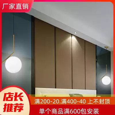 Nordic bedside chandelier simple dining room Bar Cafe lamp clothing store round light luxury small chandelier