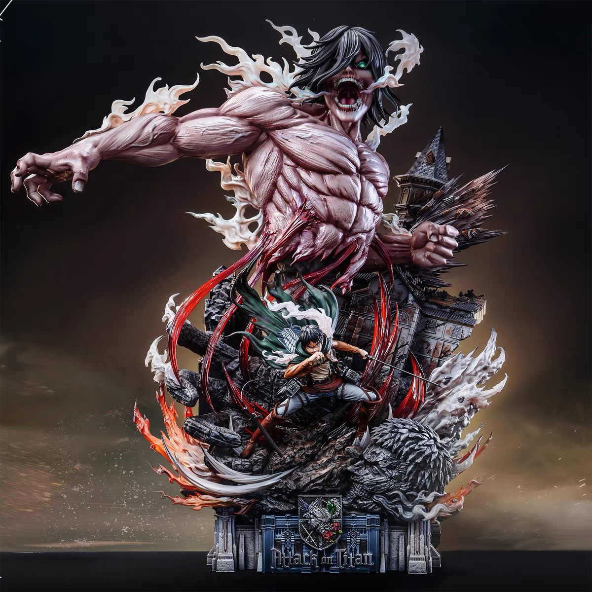Hertz Studio Attack On Titan Eren Jaeger Model PU Levi Ackerman