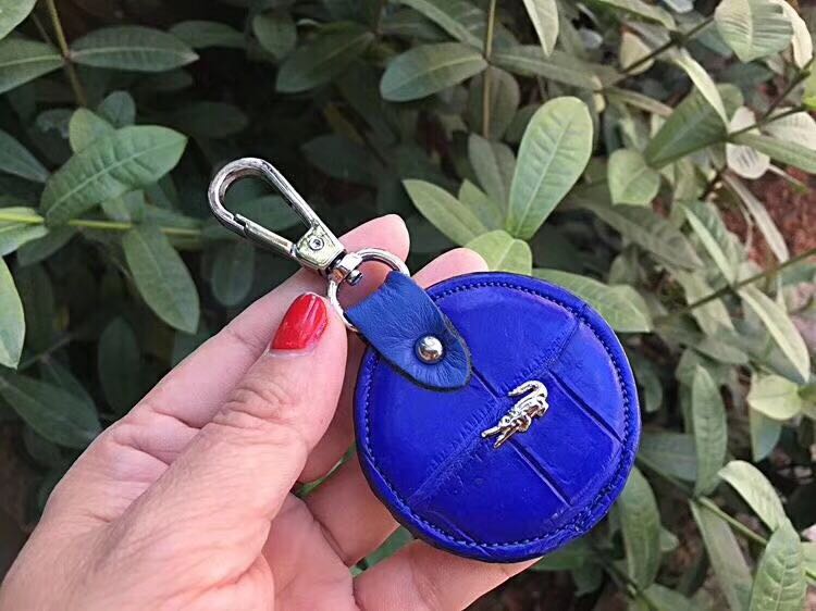 New Pint Price Thai Crocodile Belly Leather Key Clasp Creative Fashion Quality Genuine Leather Gift Little Nasha 20