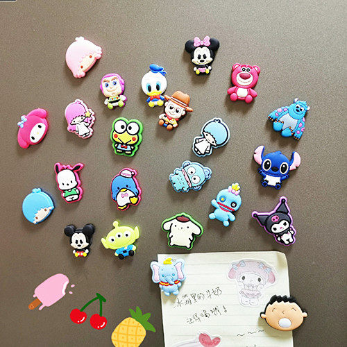 Cute Cute Little Bear Cartoon Creative Stereo Magnetic Mini Fridge Stick Suction Magnet