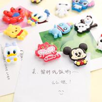 Cute bear cartoon creative strong magnet Magnetic cute refrigerator sticker magnet