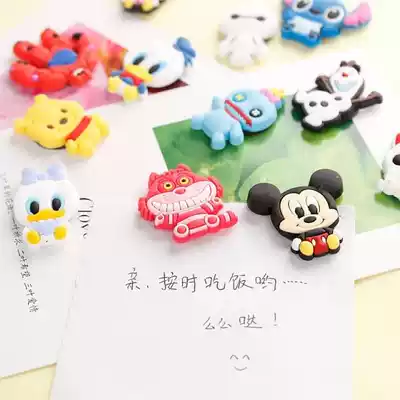 Cute bear cartoon creative strong magnet magnetic cute refrigerator sticker magnet