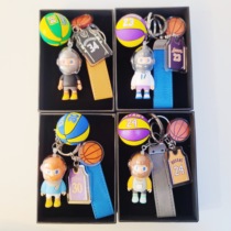 Curry Kobe James Westbrook Harden Doncic jersey brand keychain basketball fan gift birthday souvenir