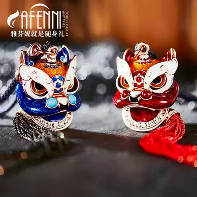 Car car pendant vibrato with the same net red car interior charm male rear mirror decoration goddess model