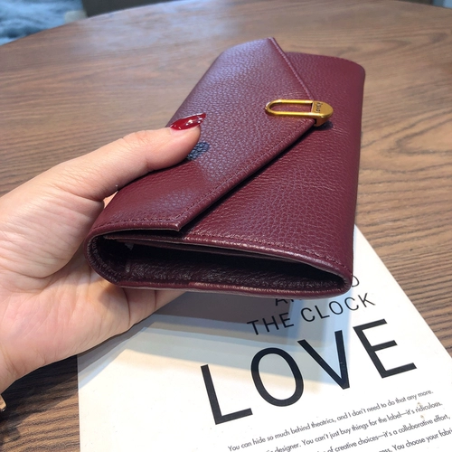 Бумажник, сумка через плечо, ультратонкий изысканный картхолдер, модный кошелек, из натуральной кожи