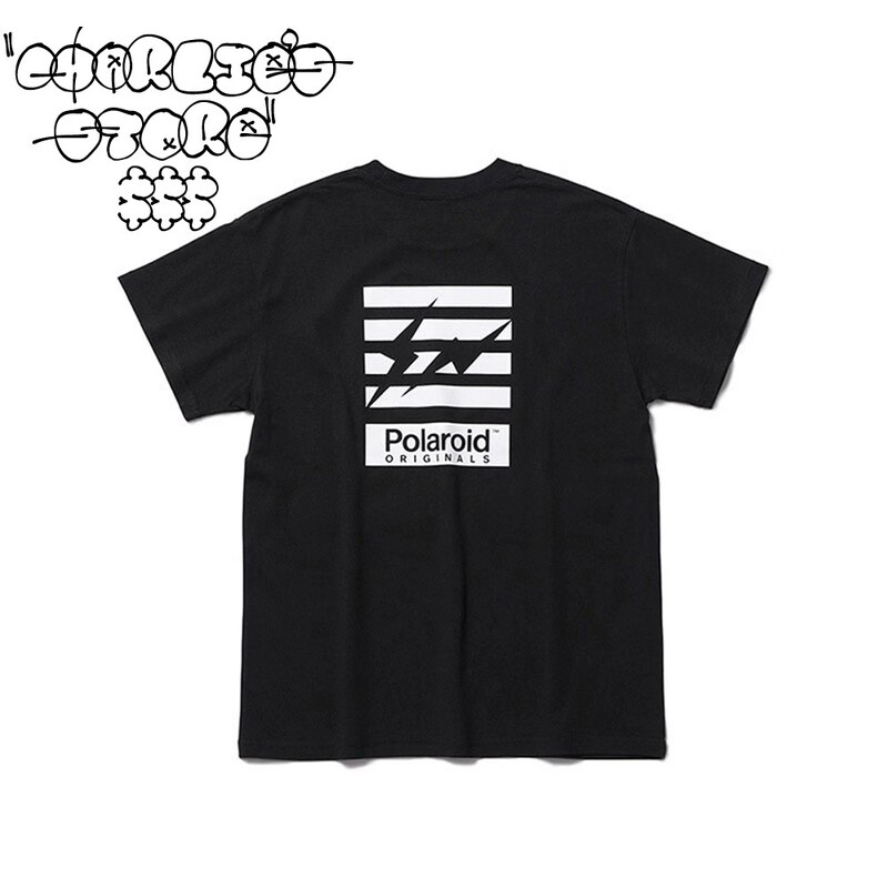 Polaroid X Fragment T-Shirt Polaroid Hiroshi Fujiwara Collaboration Short Sleeve T-Shirt Polaroid X Fragment T-Shirt Polaroid Hiroshi Fujiwara Collaboration Short Sleeve T-Shirt
