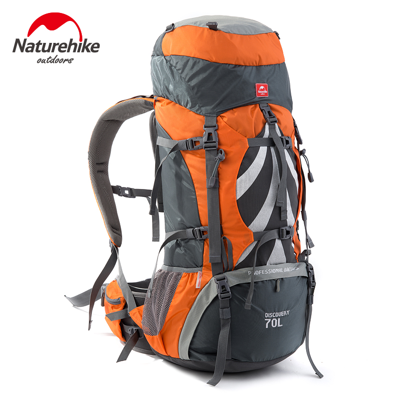NH Norwegian Guest Outdoor Climbing Bag Double Shoulder Bag Men 70L Large Capacity Travel Bag Woman Super Light Waterproof Foot bag