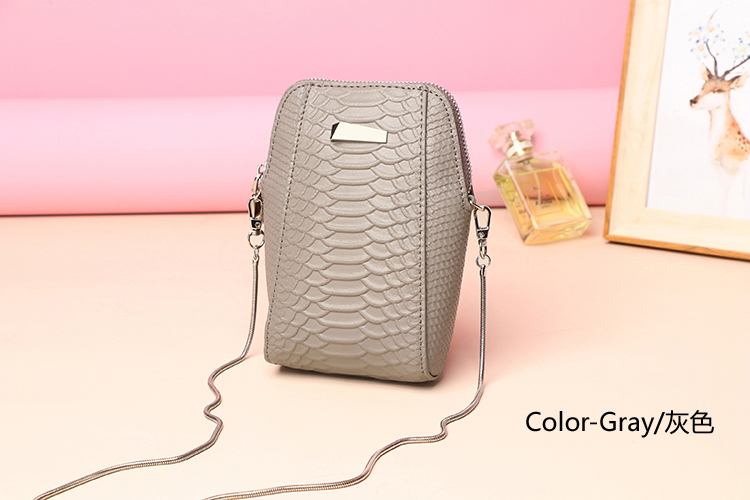 Túi xách da túi xách điện thoại di động mini Messenger túi 2019 thời trang mới Túi đeo vai nữ túi xách nữ - Túi điện thoại túi đeo chéo trong suốt