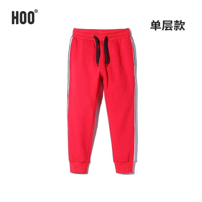 chàng trai Hoo sweatpants mùa xuân và mùa thu mới ngoài khí childrens quần bé trai quần trong trẻ em lớn quần âu 12 tuổi.