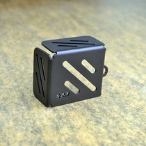 Applicable Kai Yue 525X 500X F 400x F modified stainless steel rear brake oil cup cover oil pot lid protective cover