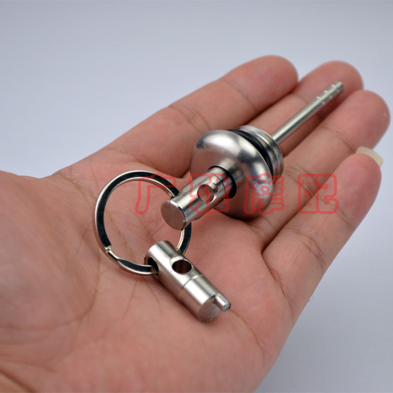 Guangyang Rowing 250 300 S400 CT300 CT250 modified stainless steel anti-theft oil cover ruler accessories