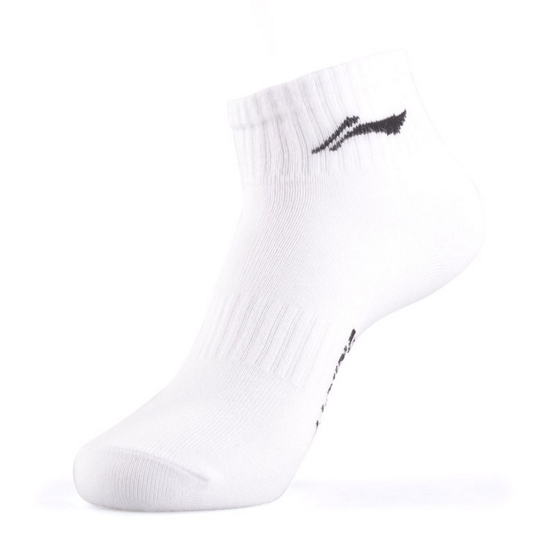 7 cặp của chính hãng Li Ning vớ vớ nam vớ thể thao thấp với cầu lông vớ vớ cotton AWSJ217-1-2-3 tất vớ