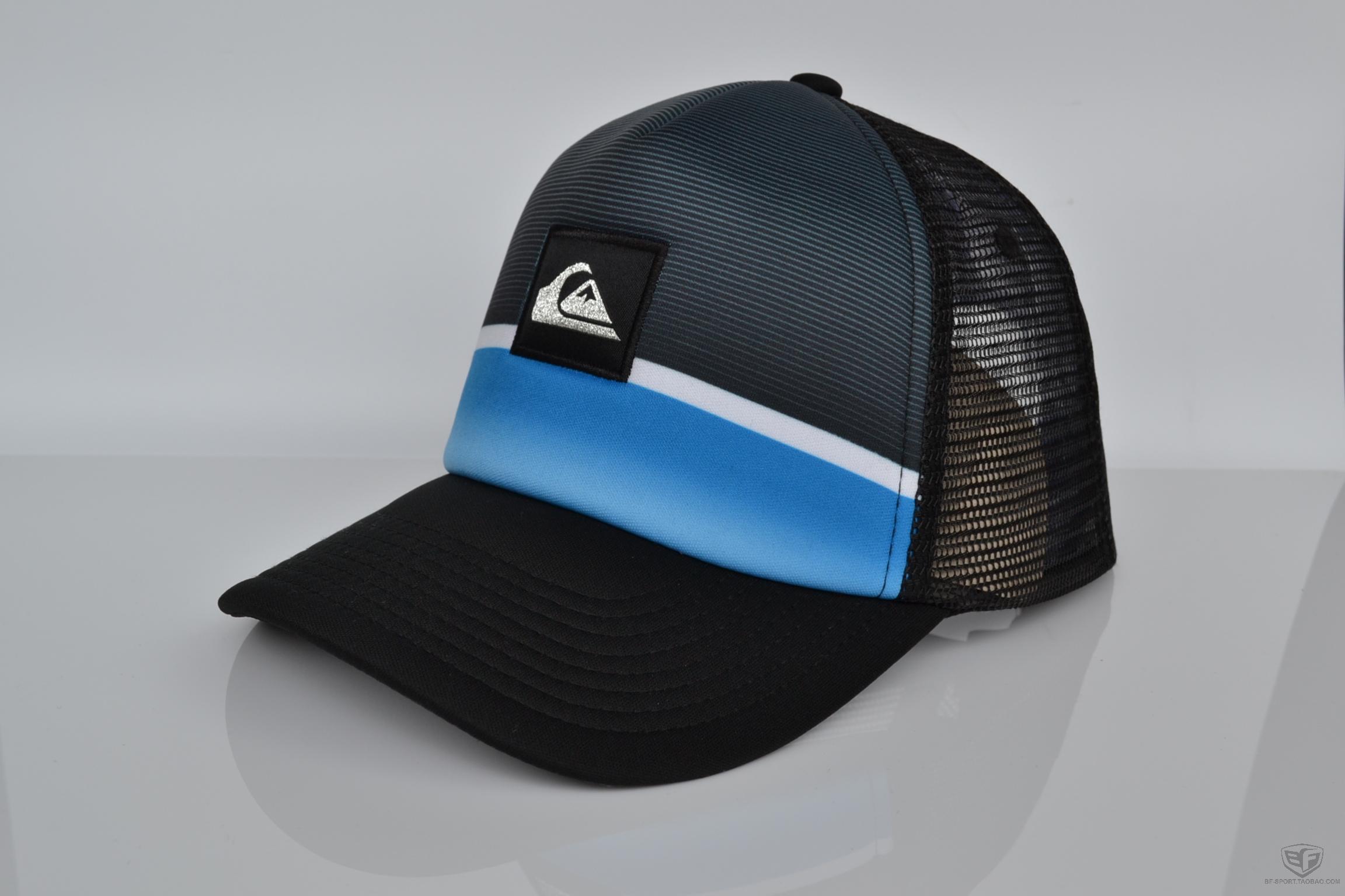 QUICKSILVER Authentic mũ bóng chày cong đường phố mũ mát mẻ lưới ô mũ lướt sóng phổ biến gậy bóng chày inox	