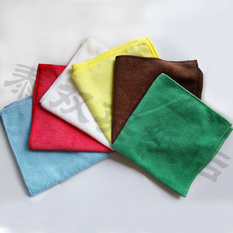 Free Shipping Ultra-Fine Fiber Towel Thickened Small Square Towel Multi-Color Cleaning Cloth 40Cm*40Cm