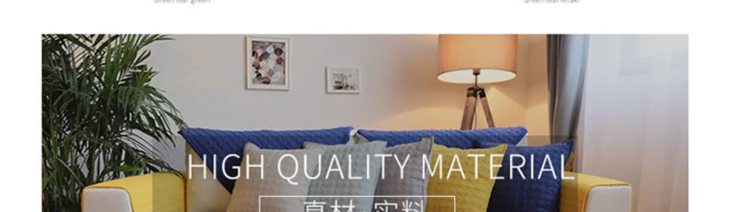 Vải cotton Bắc Âu màu đơn giản hiện đại cotton chống trượt bốn mùa phổ sofa đệm đệm bông rửa bông - Ghế đệm / đệm Sofa nhung mau dem ghe dep