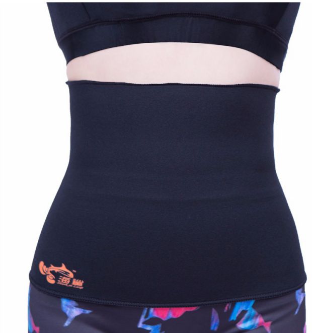 Cá mập biển phiên bản nâng cấp chuyên nghiệp của các bài tập yoga đổ mồ hôi chạy cơ bụng định hình vành đai vành đai đổ mồ hôi phụ nữ thắt lưng da