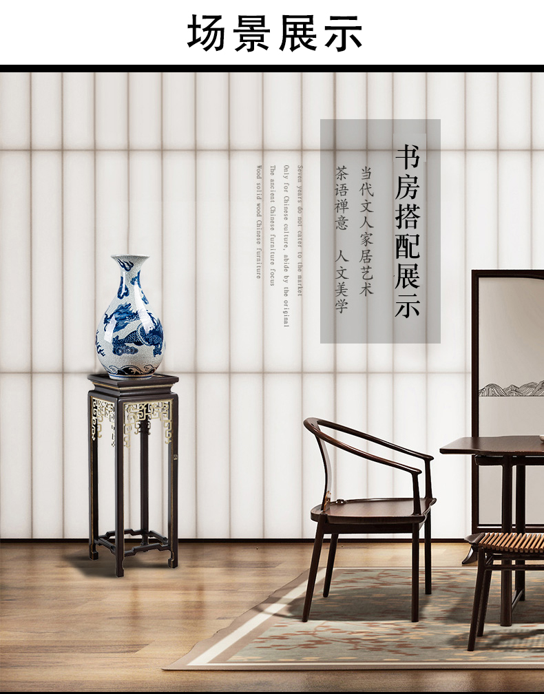 Jingdezhen ceramics, antique Ming and the qing dynasty up crack vases furnishing articles flower arrangement home wine ark, adornment furnishing articles