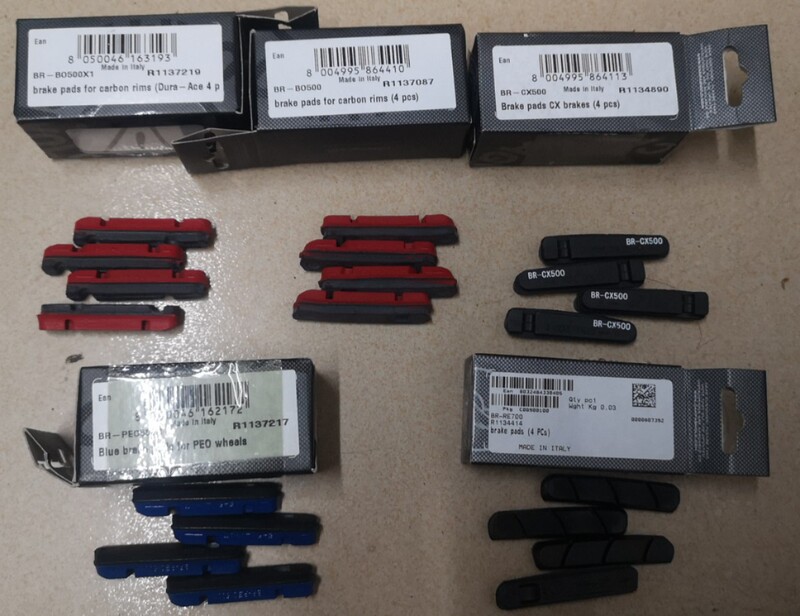 Campagnolo Original Imported Carbon Rim Brake Aluminum Rim Brake Mille R0 Nite Ceramic Rim Brake Pads