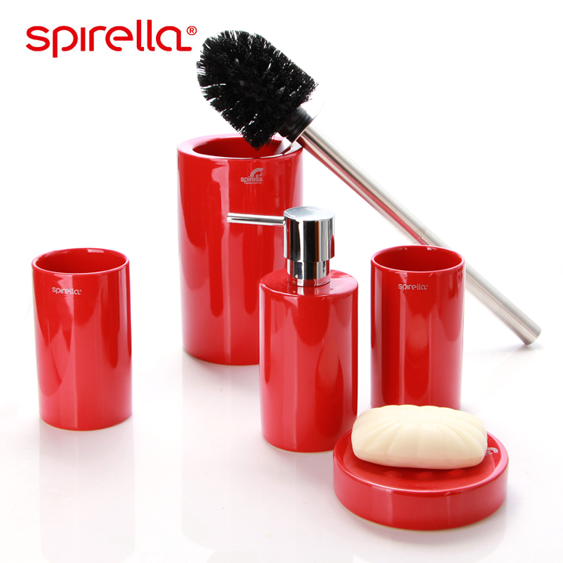 SPIRELLA/silk pury ceramic five suit the room that defend bath to wash toilet water gargle suite