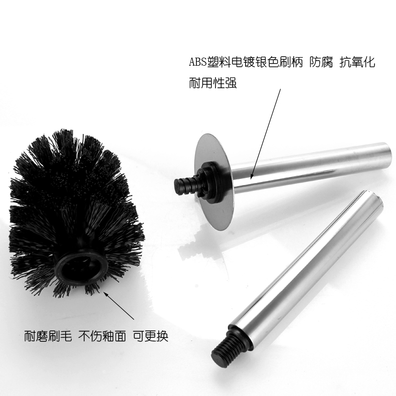 SPIRELLA/silk pury creative ceramic bathroom toilet brush toilet brush cleaning brush set free punch