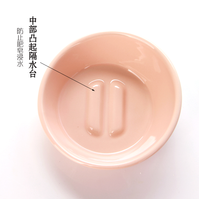 SPIRELLA/silk pury Bali creative ceramic soap box of bathroom soap box European toilet soap holder