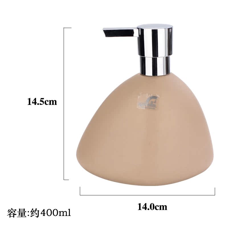 SPIRELLA/silk pury ceramic bottle shampoo to wash your hands in the bathroom toilet soap lotion bottle bottle