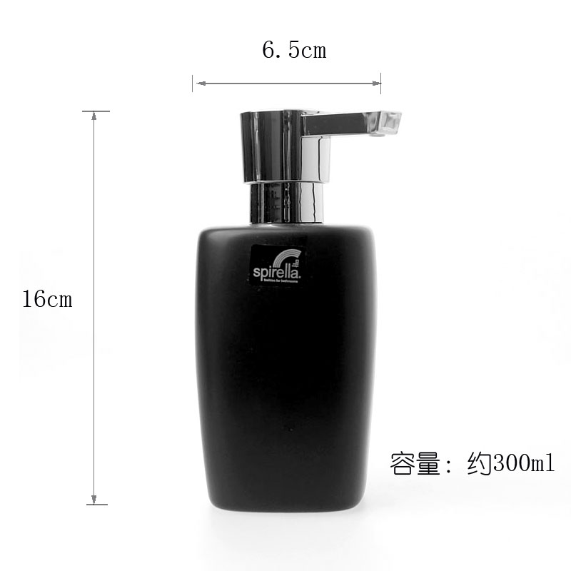 SPIRELLA/silk pury ceramic toilet shampoo to wash your hands the bottle lotion bottle of liquid soap bottles press type