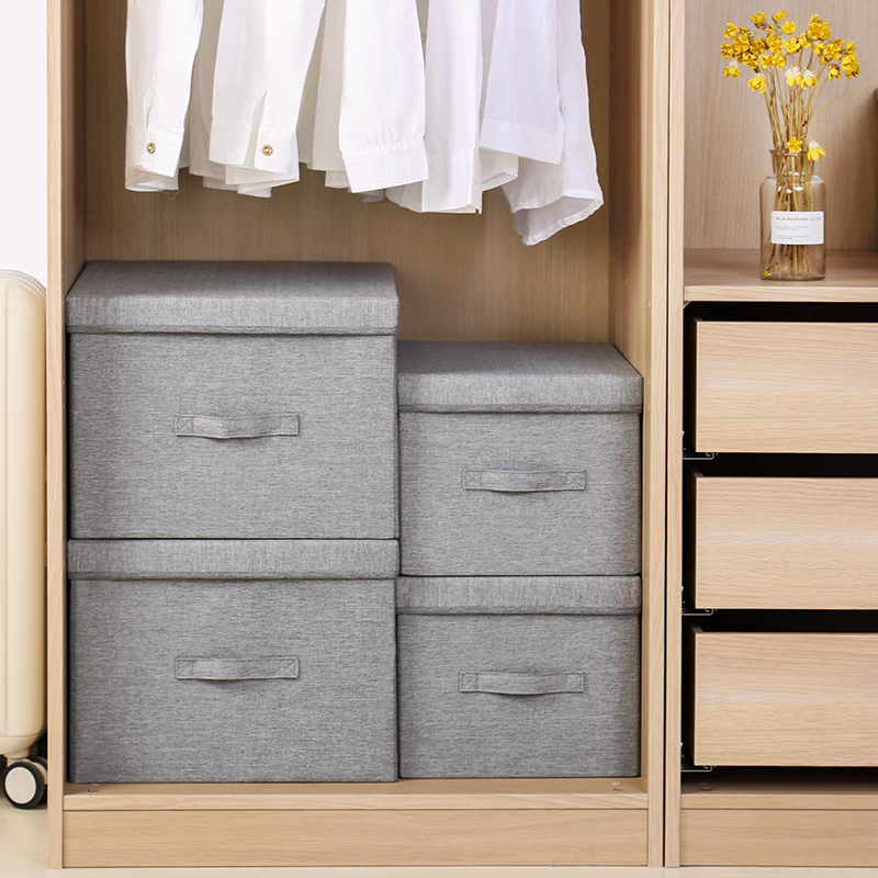 Wardrobe Storage Box Storage Box Sorting Boxes Cloth Clothes Home