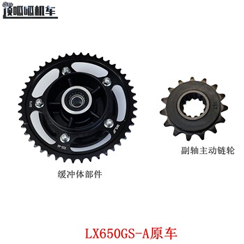 Loncin Lx650Gs-A Wuji 660Rr Xiaofei Auxiliary Shaft Active Sprocket Buffer Body Original Vehicle Parts