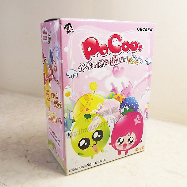 Куклы/ украшения/детали 包邮清仓甩 甲壳原orcara水果部落 过家家 玩具不可吃 含盲盒8款