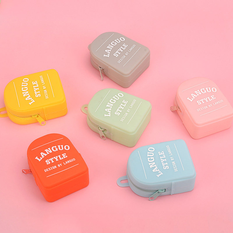 Baby Coin Purse Children's Creative Candy Color Silicone Coin Bag 2019 New Mini Portable Storage Small Bag