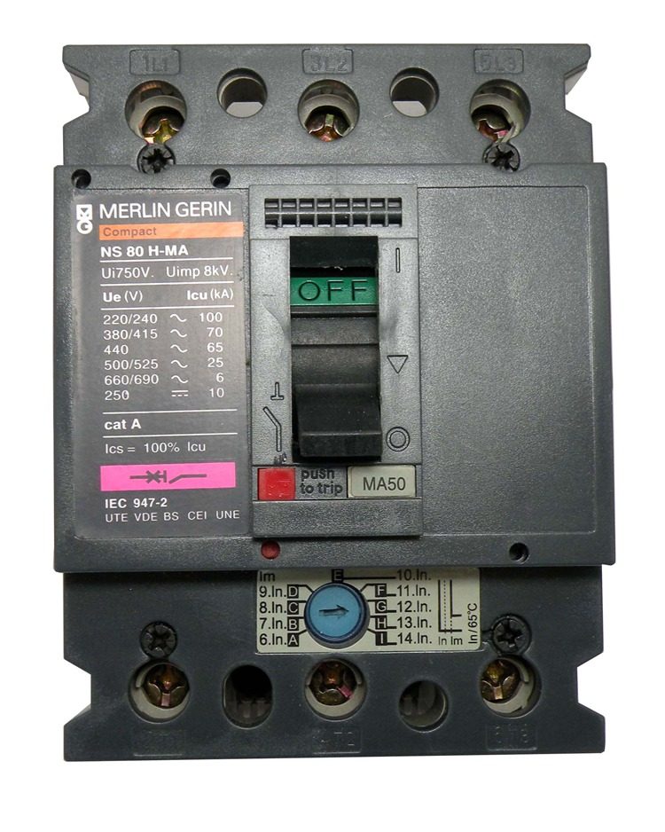 Aptomat Schneider, Molded Case Circuit Breaker NS80HMA NSX80HMA 3P