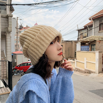 Japan Rosex fashion pile hat children autumn and winter temperament Korean version of Joker wool hat warm knit hat tide