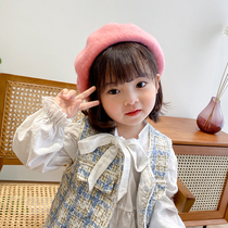 Japan Rosex children Berehat autumn winter style Inren fashion male and female ocean gas dome pumpkin cap 100 hitch hat