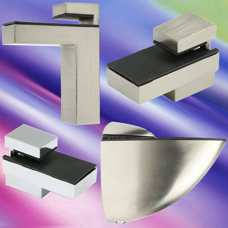 Adjustable glass clip glass-care sandwich laminated plate laminated fish mouth clip glass clip clip holder accessories