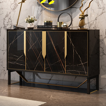 Light and luxurious closing cabinet Shoe cabinet modern minimalist side cabinet Entrance Door Hall Cabinet designer-like plate room Clubhouse Decorator