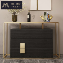 Postmodern light and luxurious entrance to the house Decorative Designer New Chinese Style Door Hall Partition Cabinet Nordic Lockers