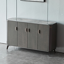 Italian Dining Side Cabinet Modern Minima Rock Plate Lockers Storage Cabinet Light And Luxurious Closing Cabinet Shoes Cabinet Integrated Floor Cabinet