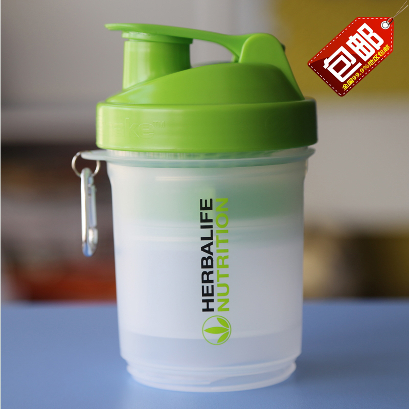 Htreasure Ffle Multifunction Sports Water Glass Rocking Cup Milkshake Cup Fitness Kettle 400ml With Powder box sheet box