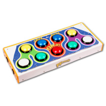(DJDAO)Popn Music controller Omron pop music hand station directly connected to PC and PS2