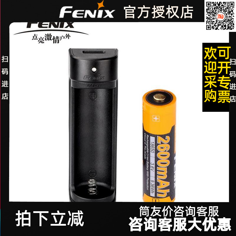Phoenix Fenix ARE-X1 plus 2600 battery charger sets USB charger USB output