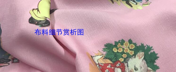 Tre tê tê in kỹ thuật số lolita liti in váy vải vải xử lý bản đồ tùy chỉnh - Vải vải tự làm vai cotton