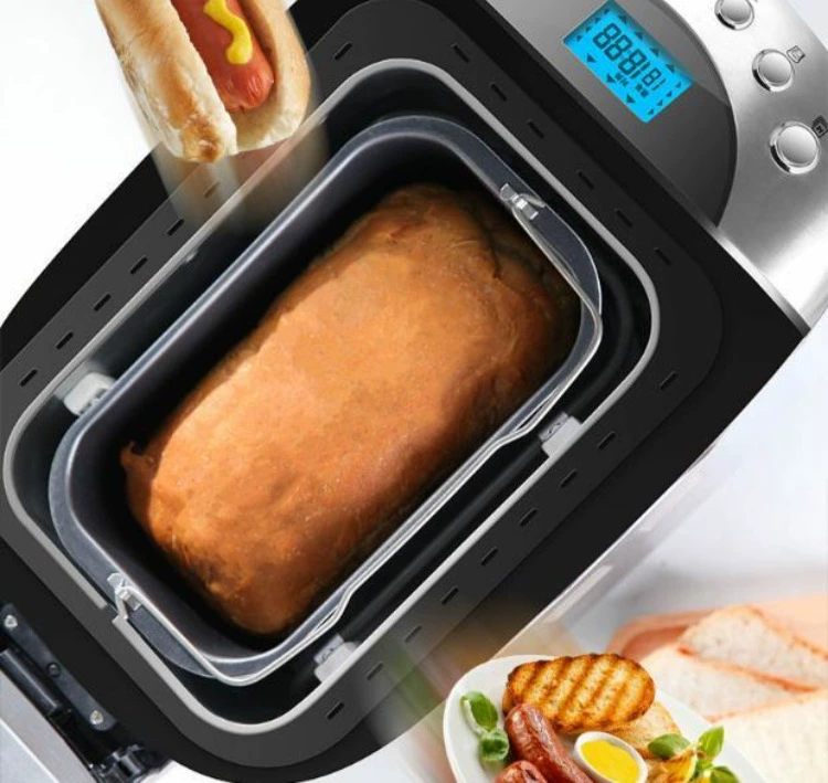 Máy bánh mì 1.25kg nhà máy công suất lớn máy trộn tự động ACA / thiết bị điện Bắc Mỹ AB-3SF16 - Máy bánh mì