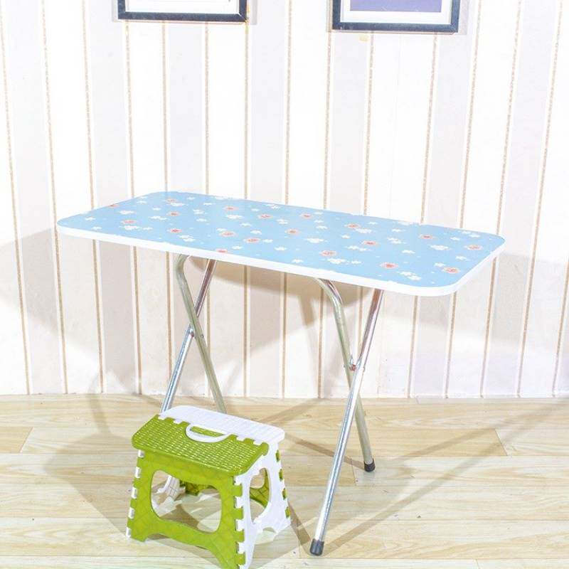 Simple foldable table rectangular wall small table dormitory rental room with dining table outdoor portable stall