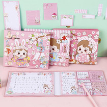 Japan and South Korea cute cartoon Cherry Blossom series This Post-It note note note student stationery office note note