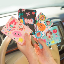 Japanese and Korean version of Anasi drivers license set cartoon pattern cute ID bag girl girl lady drivers license card holder