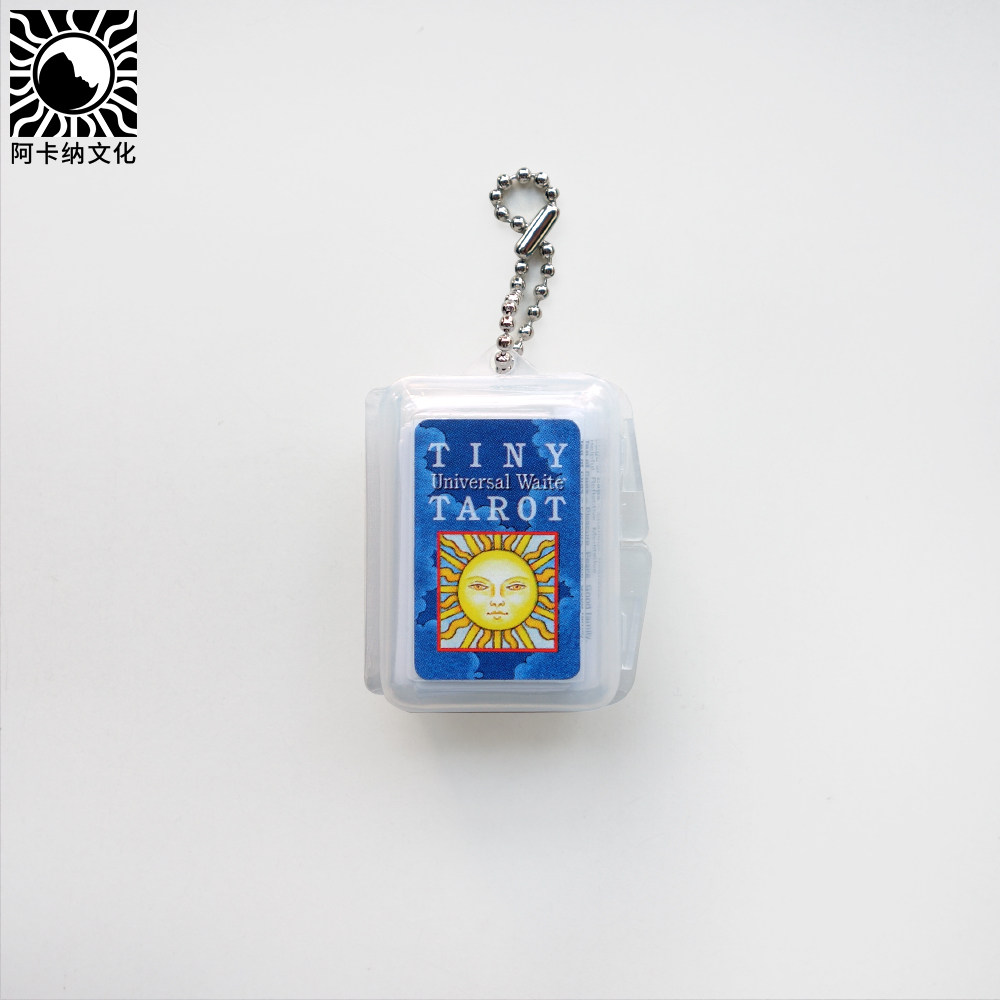 Spot import genuine Tiny universalwaite tarot popularization Weite tarot keychain