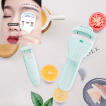 Curl slim and long eyelash curler long-lasting portable non-damaging eyelash press easy makeup tool for beginners